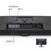 Monitorius BenQ EX2710U 27 colių 4K UHD IPS LED 3840×2160 144 Hz HDR10 FreeSync Premium, 1 ms, USB-C stotelė, 2 garsiakalbiai