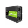 Automobilinis keitiklis Green Cell INVGC12P2000LCD 2000W 12V į 230V gryna sinusinė banga, LCD, 1×USB, 2×aux