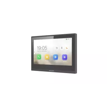 Vaizdo domofono sistema Hikvision DS-KH6351-WTE1 7 colių LCD 1024x600 Juoda
