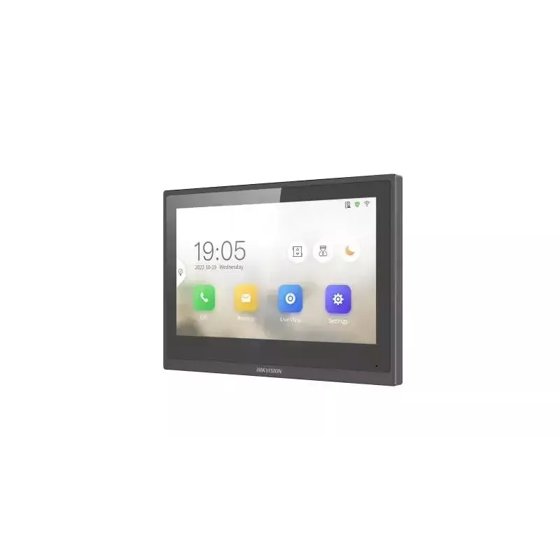 Vaizdo domofono sistema Hikvision DS-KH6351-WTE1 7 colių LCD 1024x600 Juoda