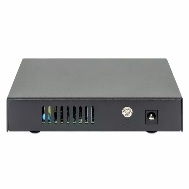 Intellinet 5 prievadų Gigabit Ethernet PoE+ komutatorius 62W 4 PSE prievadai