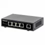 Intellinet 5 prievadų Gigabit Ethernet PoE+ komutatorius 62W 4 PSE prievadai
