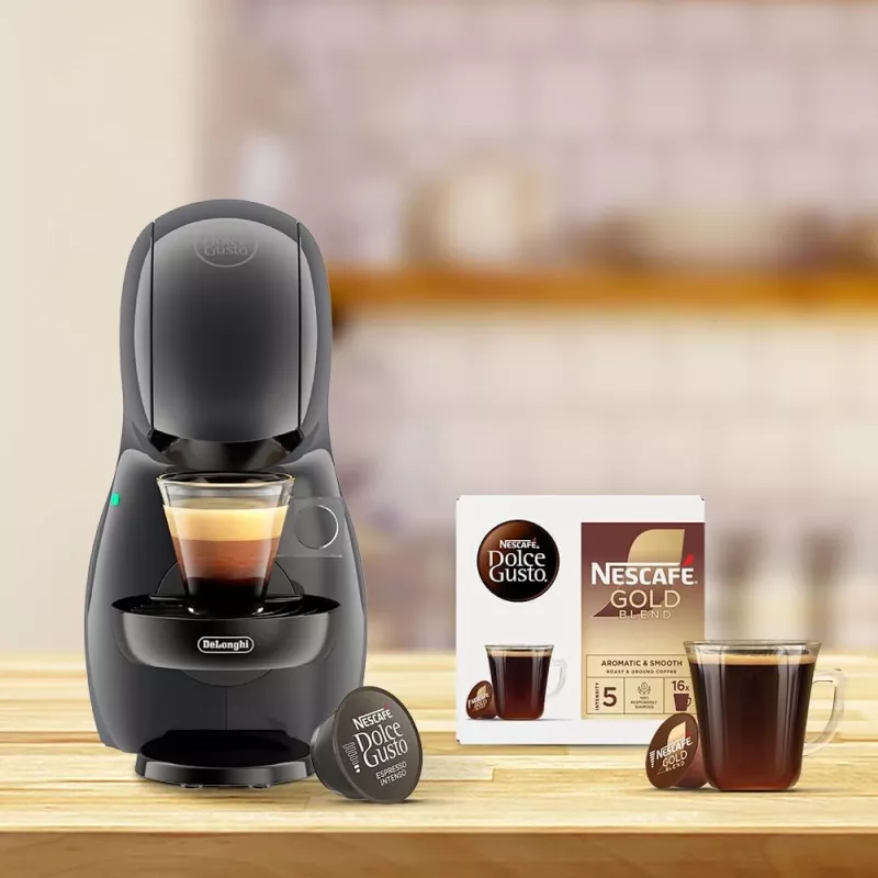 “De'Longhi Piccolo XS EDG210.A” pusiau automatinis kapsulinis kavos aparatas 0,8 l