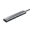 Trust Halyx USB 3.2 Gen 1 (3.1 Gen 1) Type-A 5 Mbit/s Pilka