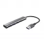 Trust Halyx USB 3.2 Gen 1 (3.1 Gen 1) Type-A 5 Mbit/s juodas, pilkas