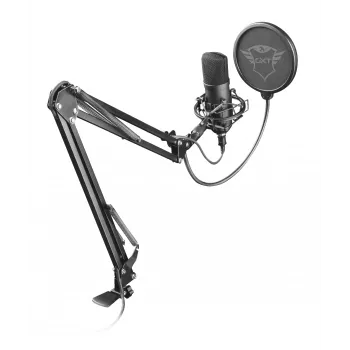 Trust GXT 252+ Emita Plus juodas studijinis mikrofonas