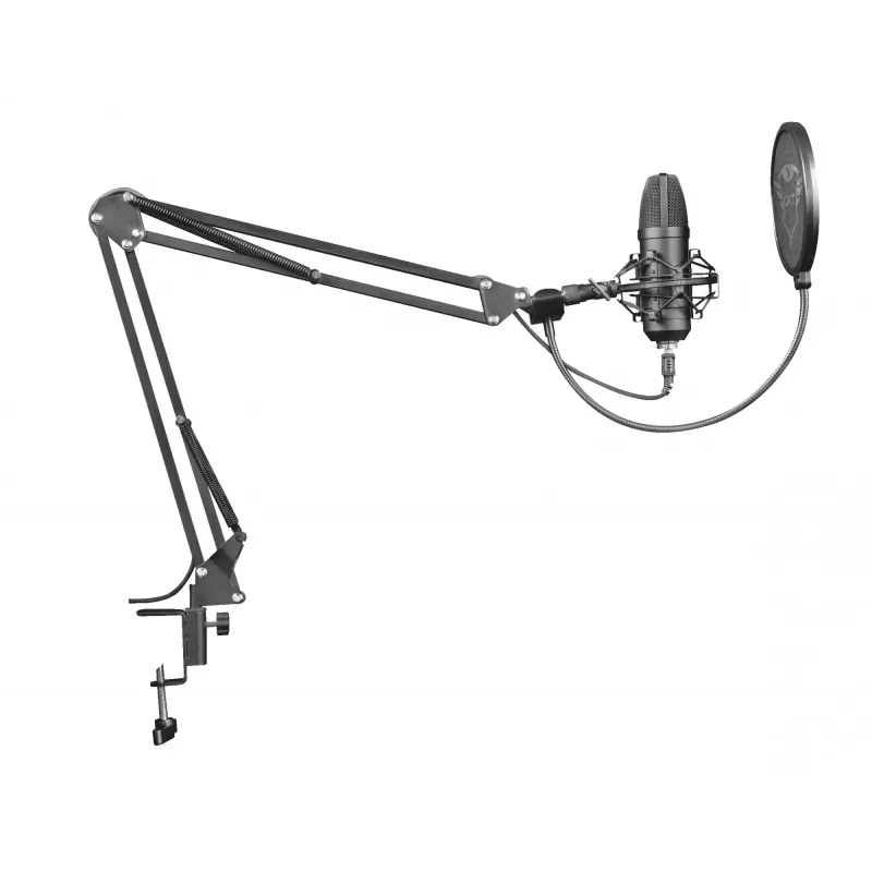 Trust GXT 252+ Emita Plus juodas studijinis mikrofonas
