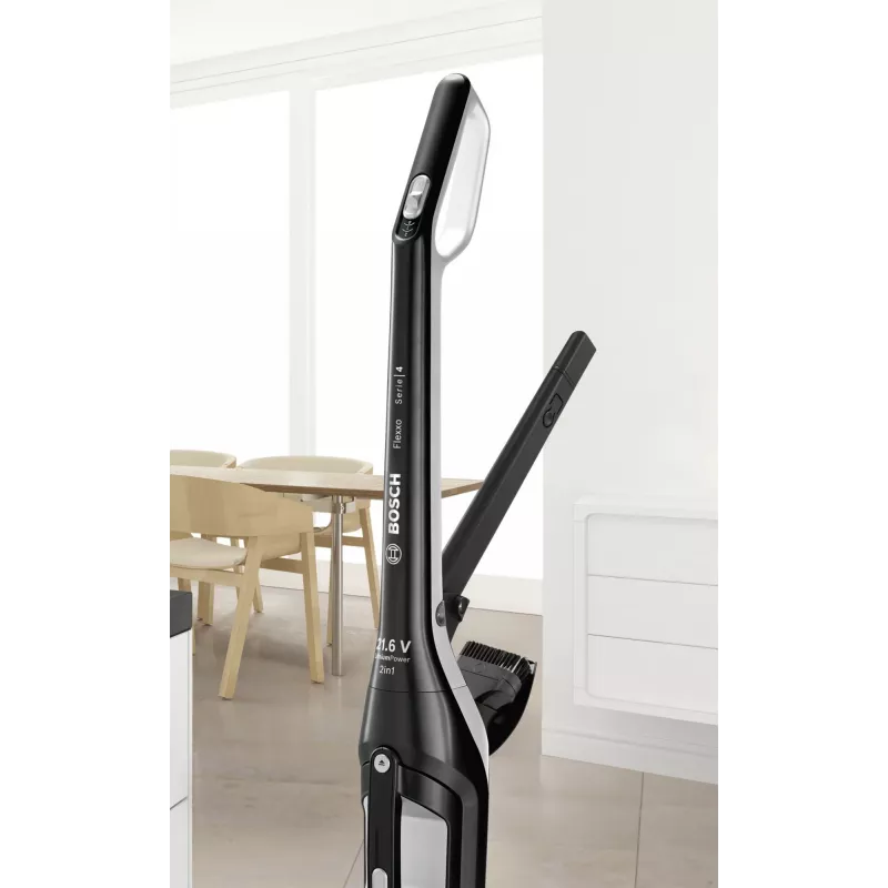 Bosch BBH32101 belaidis vertikalus dulkių siurblys 2-in-1 Dry Bagless Juoda