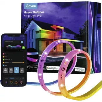 LED lauko juostelė Govee H70A1 10m Wi‑Fi Bluetooth RGBIC+šilta balta