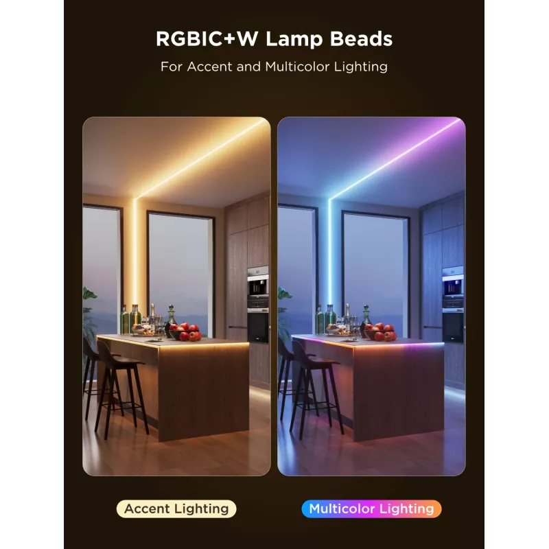 Universali juostelė šviestuvui Govee Light Pro 3000 mm LED 3780 lemputės