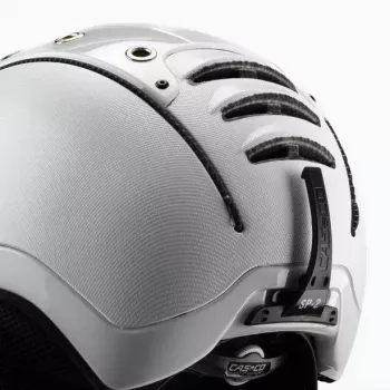 Slidinėjimo šalmas Casco SP-2 Carbonic Visor baltas dydis S (52-54 cm)