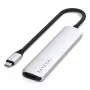 Satechi ST-P6SS USB Type-C Hub 10000 Mbit/s Sidabrinė