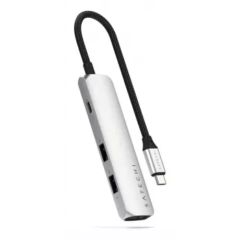 Satechi ST-P4SS USB Type-C šakotuvas 10000 Mbit/s HDMI USB 3.2