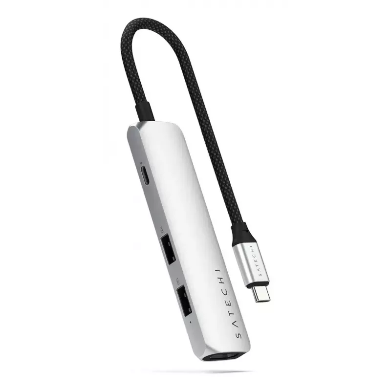 Satechi ST-P4SS USB Type-C šakotuvas 10000 Mbit/s HDMI USB 3.2