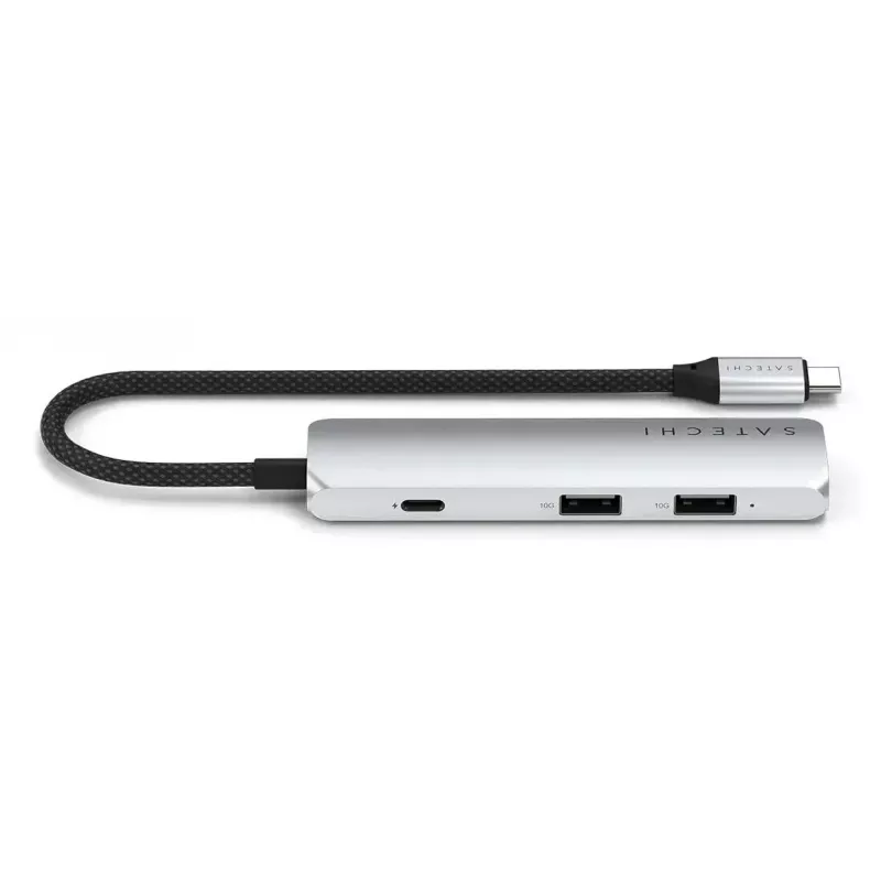Satechi ST-P4SS USB Type-C šakotuvas 10000 Mbit/s HDMI USB 3.2