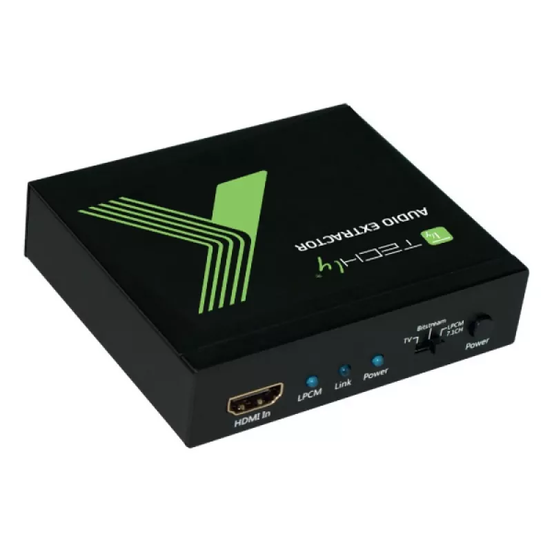 Techly garso ištraukiklis 7.1 LPCM HDMI 4K UHD 3D IDATA HDMI-EA74K