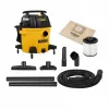 DeWalt AT-DXV34PTA sauso ir šlapio valymo siurblys, 34 l, su elektros lizdu
