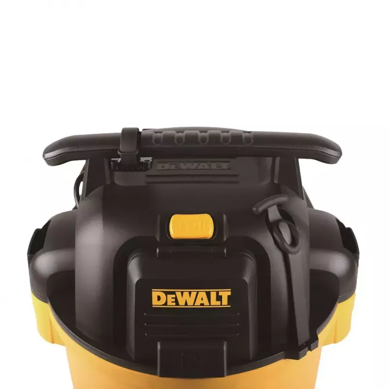 DeWalt AT-DXV34PTA sauso ir šlapio valymo siurblys, 34 l, su elektros lizdu