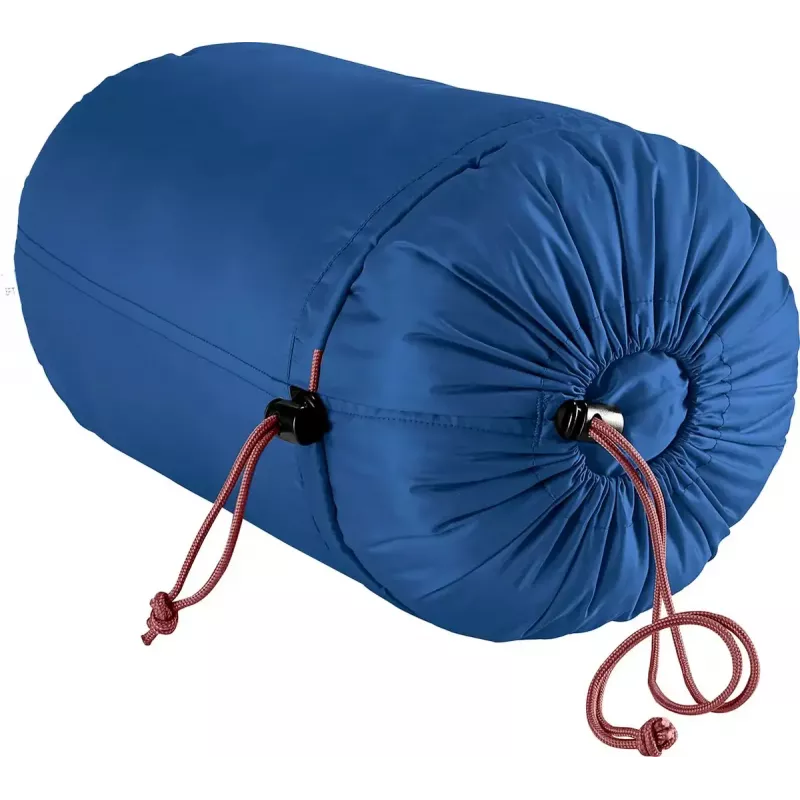 Muminis miegmaišis vaikams DEUTER Starlight 130–170 cm ūgiui, tuščiavidurio pluošto užpildas, vasarinis, 910 g, su gobtuvu, nightblue/redwood