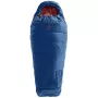 Muminis miegmaišis vaikams DEUTER Starlight 130–170 cm ūgiui, tuščiavidurio pluošto užpildas, vasarinis, 910 g, su gobtuvu, nightblue/redwood