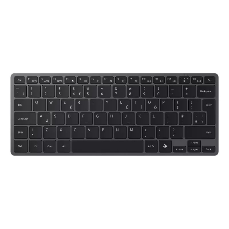 Samsung EJ-B7800 QWERTY anglų kalba „Bluetooth“ pilka