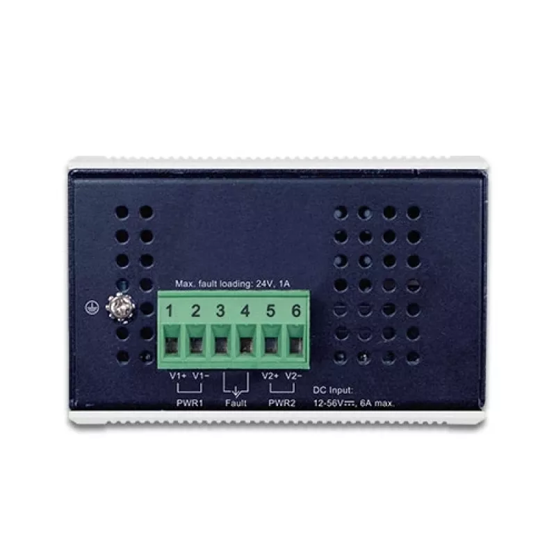 PLANET Industrinis medijos keitiklis 2x100/1000X SFP į 2x10/100/1000T 802.3bt PoE++