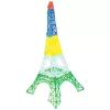 Filamentų papildymo rinkinys 3DOODLER Start Eco Plastic Fire and Ice — 250 vnt., 2,5 mm, kompostuojamas, Oranžinė/Turkio/Balta/Geltona