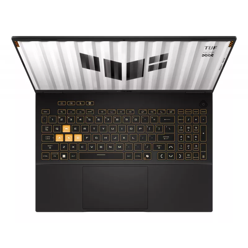 Nešiojamas kompiuteris ASUS TUF Gaming F16 FX608JPR-I7161W Intel® Core™ i7 i7-14650HX 40,6 cm (16 colių) WUXGA 16 GB DDR5-SDRAM 1 TB SSD NVIDIA GeForce RTX 5070 Wi-Fi 6E (802.11ax) Windows 11 Home Pilka