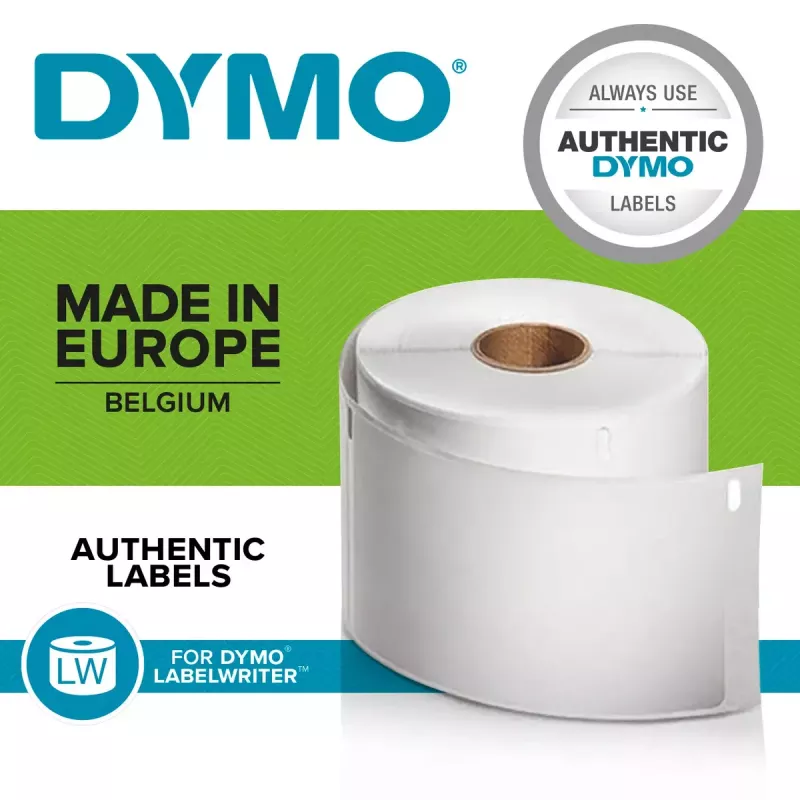 DYMO LabelWriter 450 Duo Lipdukų spausdintuvas | Tiesioginis terminis lipdukų spausdintuvas | Greitas lipdukų, brūkšninių kodų ir kt. spausdinimas | Spausdina tiek LW lipdukus, tiek D1 plastikinius lipdukus