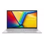 ASUS Vivobook 16 X1704VA-AU817W Intel Core 5 120U nešiojamas kompiuteris 43,9 cm (17,3 colio) Full HD 16 GB DDR4-SDRAM 512 GB SSD Wi-Fi 6 (802.11ax) Windows 11 Home sidabrinis