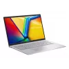 ASUS Vivobook 16 X1704VA-AU817W Intel Core 5 120U nešiojamas kompiuteris 43,9 cm (17,3 colio) Full HD 16 GB DDR4-SDRAM 512 GB SSD Wi-Fi 6 (802.11ax) Windows 11 Home sidabrinis