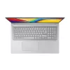 ASUS Vivobook 16 X1704VA-AU817W Intel Core 5 120U nešiojamas kompiuteris 43,9 cm (17,3 colio) Full HD 16 GB DDR4-SDRAM 512 GB SSD Wi-Fi 6 (802.11ax) Windows 11 Home sidabrinis