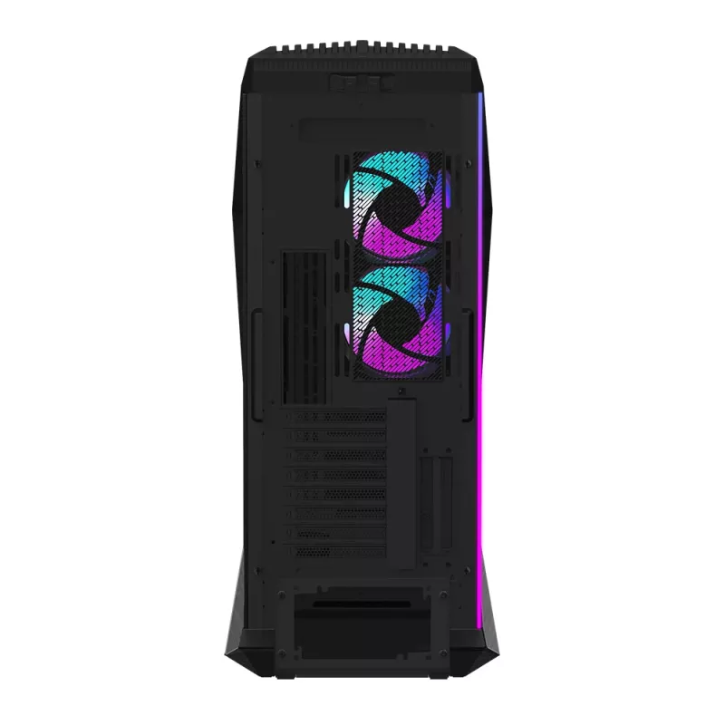 GIGABYTE AORUS C700 GLASS PC korpusas - Full Tower, palaiko iki E-ATX ir 420 mm radiatorius, iš anksto sumontuoti 5x 120 mm ventiliatoriai, USB 3.1 Type-C, RGB Fusion