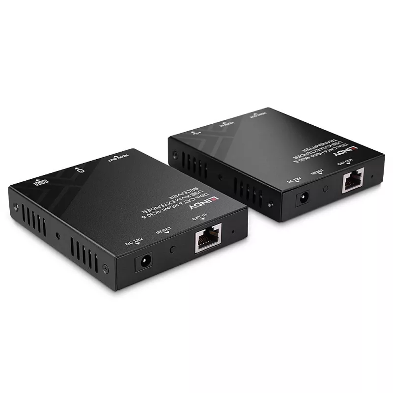 KVM plėstuvas Lindy 120 m Cat.6 HDMI ir USB siųstuvas ir imtuvas