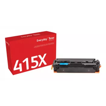 “Everyday™” žalsvai mėlynas dažiklis, sukurtas “Xerox”, suderinamas su HP 415X (W2031X), didelės talpos