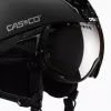 Slidinėjimo šalmas Casco SP-2 Carbonic Visor, dydis M (55–57 cm), juodas