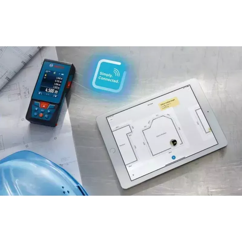 Bosch GLM 100-25 C Professional Juoda, Blue, Red 4x 0.08 - 100 m