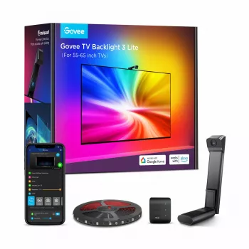 Išmanusis sieninis šviestuvas Govee H6099 Wi-Fi Bluetooth juodas