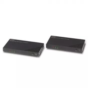 HDMI plėstuvas Siųstuvas ir Imtuvas Lindy 100m Cat.6 4K60 Garsas IR RS-232