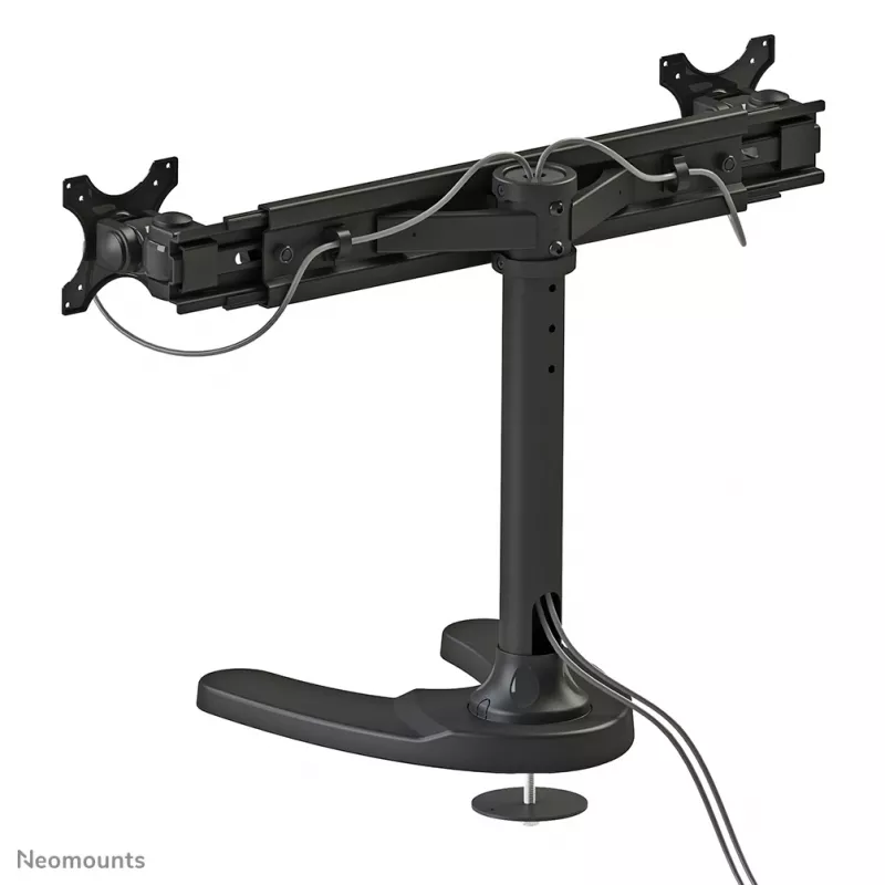 Neomounts FPMA-D700DD monitoriaus stovas 19-30 colių, Laisvai pastatomas / kiauryminis tvirtinimas, 8 kg, 48.3 cm (19 colių), 76.2 cm (30 colių), 100 x 100 mm, Juodas