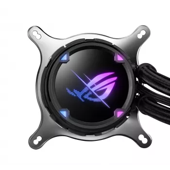 ASUS ROG Strix LC II 240 ARGB procesoriaus aušintuvas (skystas) 12 cm juodas