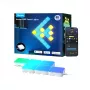 Išmanusis sieninis šviestuvas Govee Mini Panel Lights Wi‑Fi/Bluetooth 72 W, baltas, rinkinys iš 10 vnt., 80×80×28 mm