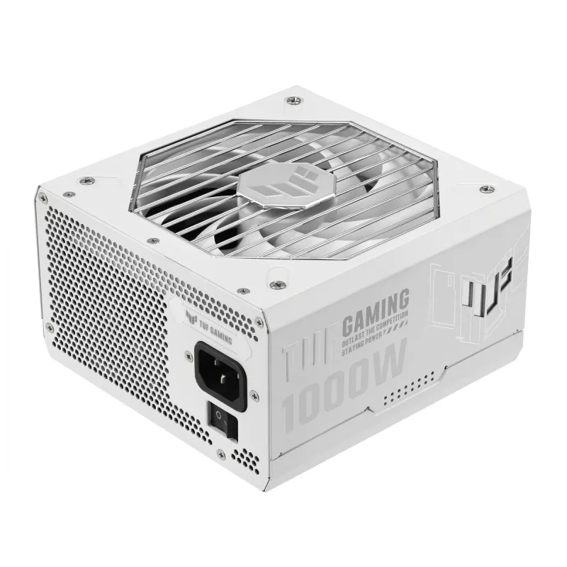 ASUS TUF Gaming 1000W Gold White Edition maitinimo blokas 20+4 kontaktų ATX ATX