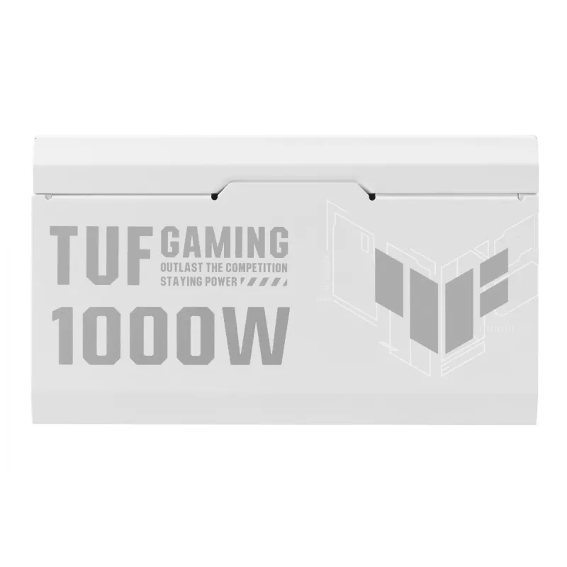 ASUS TUF Gaming 1000W Gold White Edition maitinimo blokas 20+4 kontaktų ATX ATX