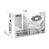 ASUS TUF Gaming 1000W Gold White Edition maitinimo blokas 20+4 kontaktų ATX ATX
