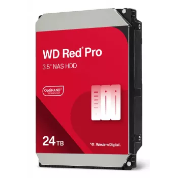 WESTERN DIGITAL kietasis diskas - WD Red Pro WD241KFGX - 24TB - SATA 6Gb/s - 3,5 col. - 7200 aps./min. - 512 MB buferis