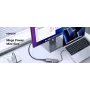 UGREEN nešiojamojo kompiuterio dokas 15596 USB 3.2 Gen 1 Type-A + Type-C, 3× USB-A, 1× USB-C PD 100W, 1× HDMI 2.0, aliuminis