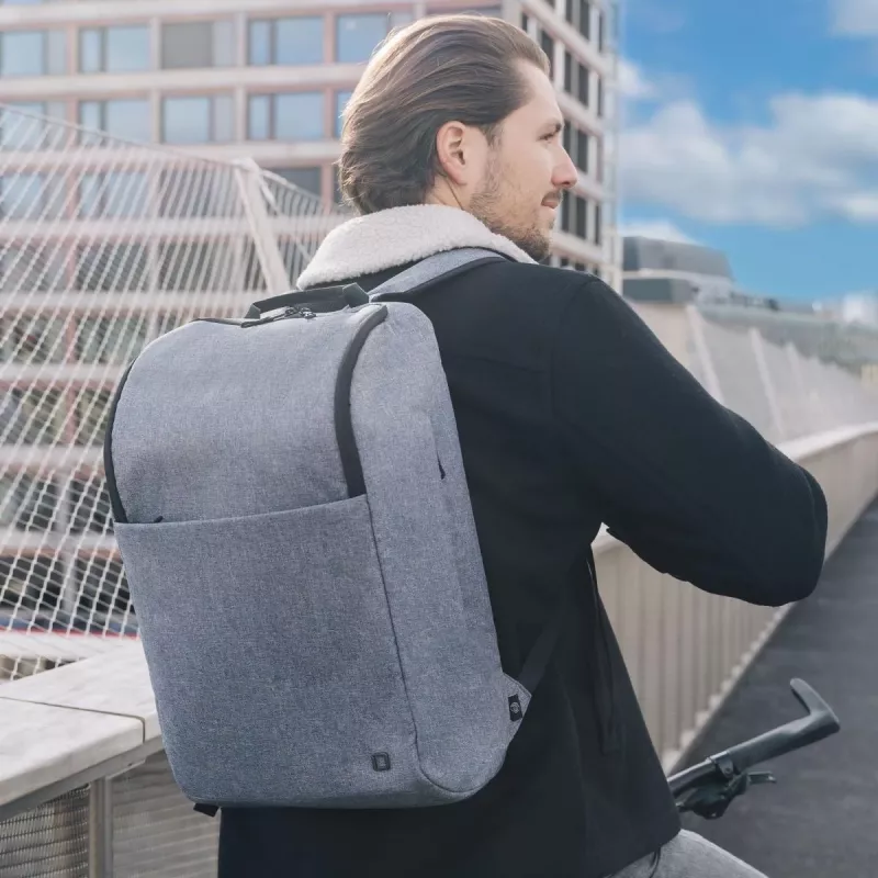 DICOTA Eco Motion - 13-15,6 col. nešiojamojo kompiuterio kuprinė - Mėlyna / 600Dx400D RPET poliesteris