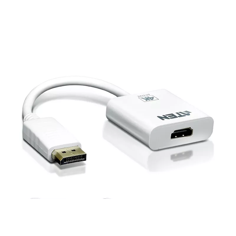 ATEN 4K aktyvus DisplayPort į HDMI keitiklis, 3D, iki 3840 x 2160 @30Hz