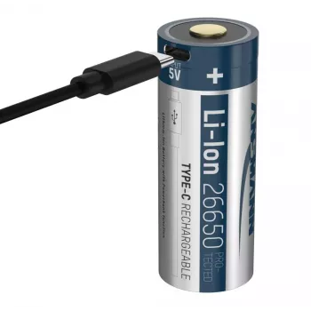 Rankinis žibintuvėlis Ansmann Pro 3000R juodas LED 30W IP67